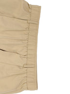 Solid Color Pockets Elasticity Belted Loose A-line Skirts