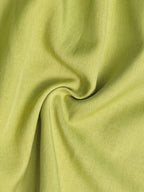 A-Line Sleeveless Pleated Pockets Solid Color Zipper Round-Neck Mini Dresses
