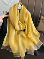 Keep Warm See-Through Shawl&Scarf