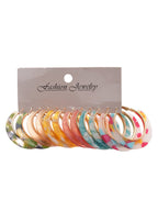 Hoop Tie Dye Earrings Accessories