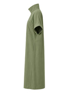 Zipper Solid Color Pockets Sleeveless High Waisted V-neck Maxi Dresses