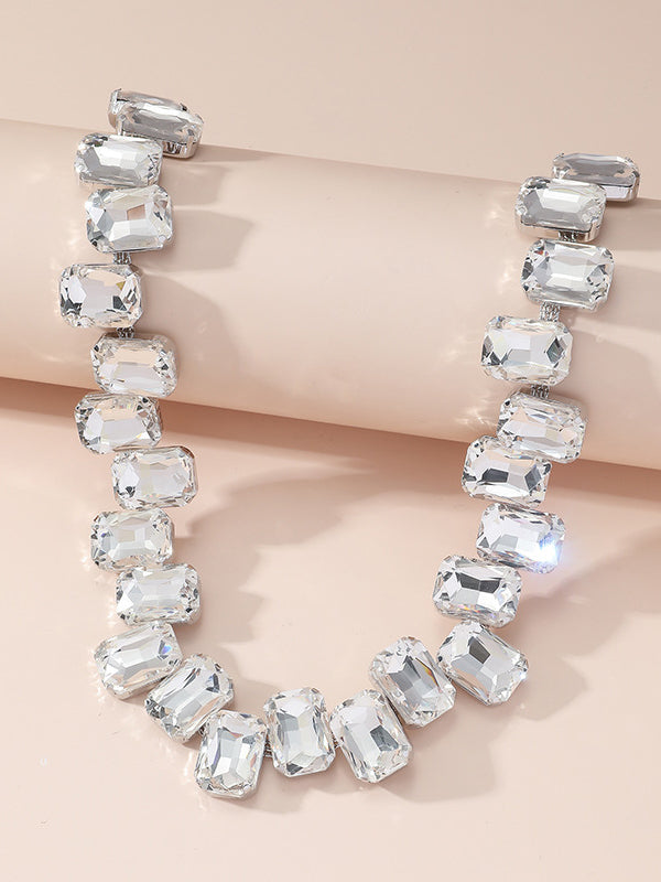Chains Contrast Color Necklaces Accessories
