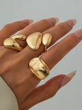 Geometric Ringent Rings Accessories