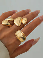 Geometric Ringent Rings Accessories