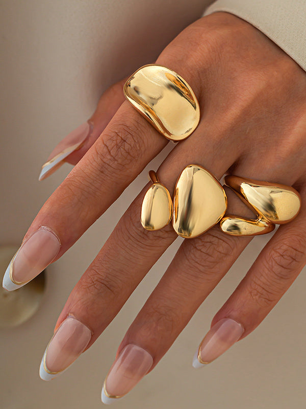 Geometric Ringent Rings Accessories
