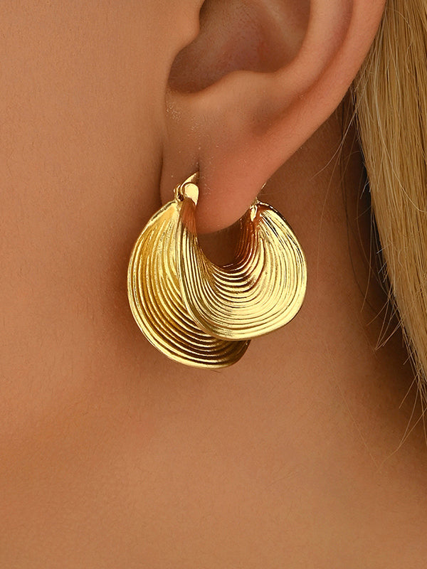 Geometric Drop Earrings