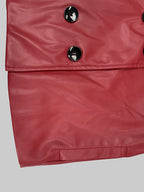 Long Sleeves Buttoned Solid Color Notched Collar Jackets&Coats Outerwear