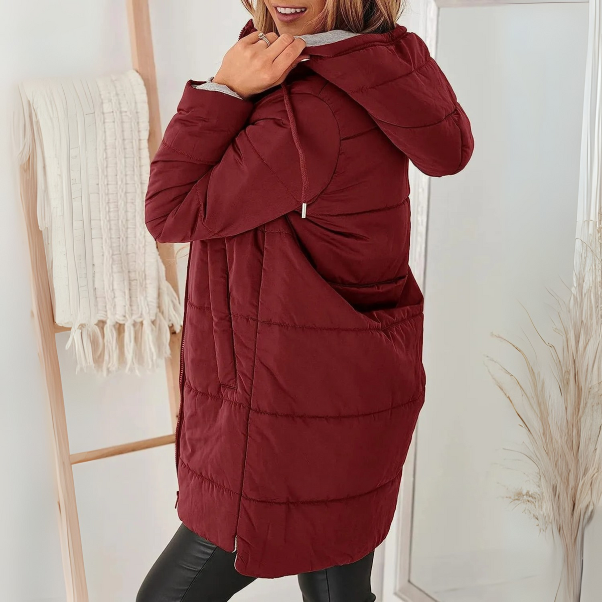 YILA™ - Casual Hooded Puffer Down Jacket