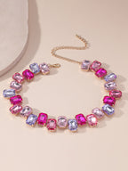 Chains Contrast Color Necklaces Accessories
