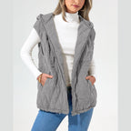 LIAM™ - Cozy Sleeveless Hooded Winter Coat with Pockets
