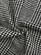 Long Sleeves Loose Asymmetric Houndstooth Plaid Stand Collar Jackets Outerwear