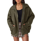 ANNETTE™ – Modern Oversized Vintage Inspired Biker Jacket