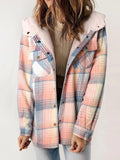 AMELIA™ - Women’s Plaid Hooded Flannel Jacket for Autumn & Winter