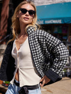 SALENTINE™ - Chic Print Style Long Sleeve Jacket