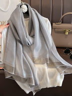 Keep Warm See-Through Shawl&Scarf