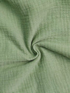 Solid Color Pleated Sleeveless Loose Halter-Neck Tank Top