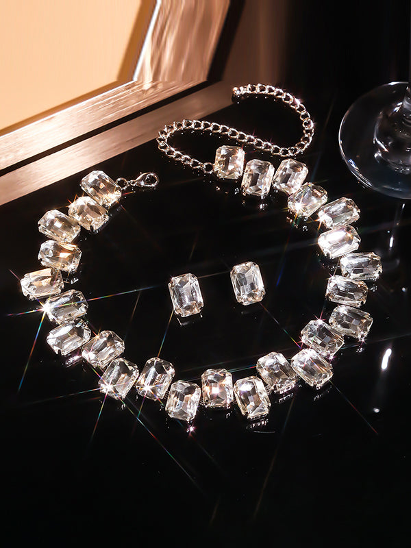 Chains Contrast Color Necklaces Accessories