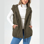 LIAM™ - Cozy Sleeveless Hooded Winter Coat with Pockets