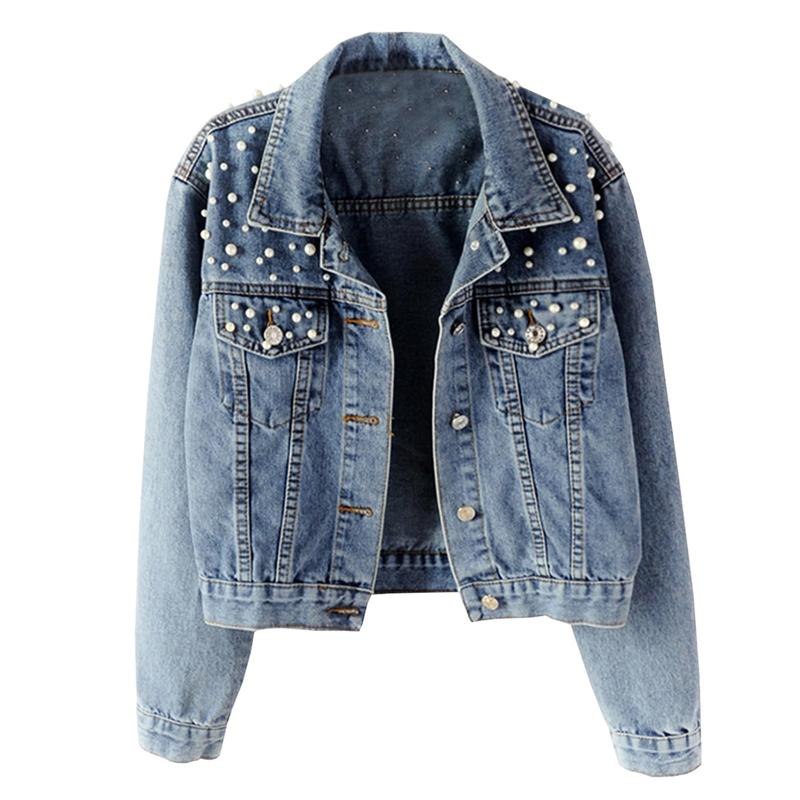 VALERIE™ - Vintage Loose Embroidered Pearls Cropped Jacket