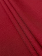 Elasticated Waist High Waisted Big Hemline Pleated Pockets Solid Color Zipper Wide Leg Pants