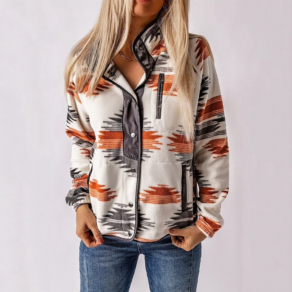 EVETTE™ – Sophisticated Button-Up Jacket