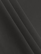 High Waisted Loose Pleated Solid Color Split-Joint Pants Trousers