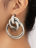 Geometric Drop Earrings